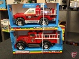 Nylint Metal Muscle Rapid Response truck and Nylint Steel Classics Fire Truck, No3035