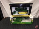 SpecCast John Deere Lindeman Crawler with two bottom plow, 1/16, No JDM189, and