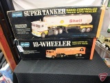 Pro Cision Super Tanker Radio-Controlled Truck with Trailer No80002 and