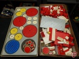 Lego gears and building blocks, Both boxes
