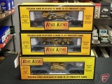 MTH Electric Trains Rail King: (3) Tough and Rugged O and O-27 Freight Cars