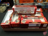 (8) Ertl Collectibles Americans Classic Series Authentic Railway Designs H.O. model train cars;