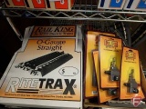 MTH Electric Trains Rail King: Rite Trax O-Guage straight tracks, curved sections,
