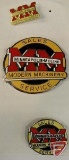 (3) Minneapolis Moline Modern Machinery tractor pins
