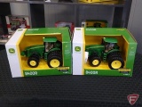 (2) Ertl John Deere 8400R tractor, 1/32, No45568, Both