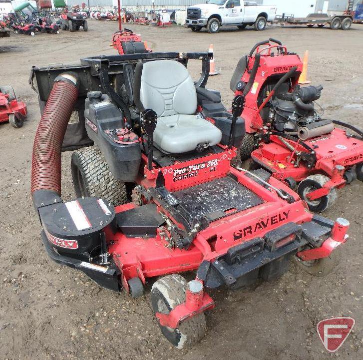 Gravely pro turn 260 bagger hotsell