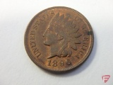 1996 uncirculated Indian Head penny, one spot of corrosion on rim