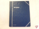 Liberty Head nickels in Whitman Blue folder, (63) coins total, all are common dates, in avg.