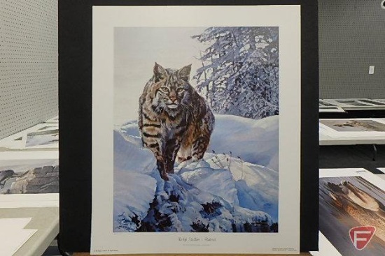 23inHx28inW print by D Enright, Morning Shade 379/400, 30inHx22inW print by Marian Anderson,