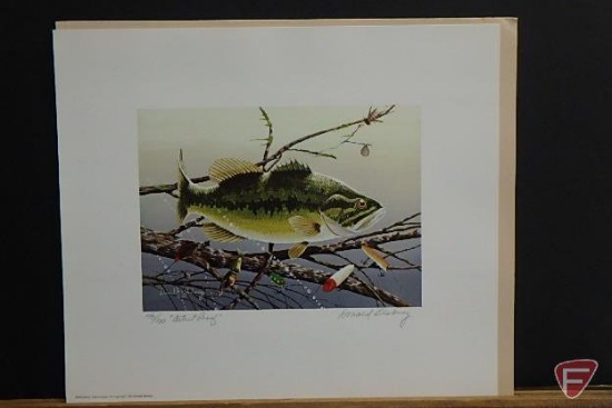 (2) 24inHx20inW prints by Sherm Pehrson, The Fishermans Dream 700/1000, 741/1000,