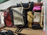 Purses, handbags, wallets, eye glass cases