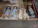 Reeves International Jack and Jill dolls, Poupee de Collection doll, porcelain dolls