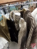 Hoffman Furs fur coat, size and type of fur unknown, inside states Miss Illinois 1989,
