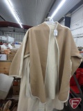 Saks Fifth Avenue Turnaround by Cuddlecoat, medium,cream 100percent Cashmere WPL9295 coat,