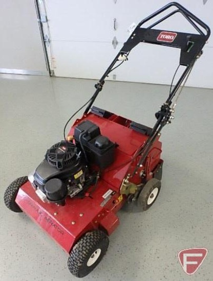 NEW 2017 Toro Commercial 21" hydraulic aerator, with two weights, SN: 33515-314000176
