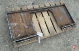 Brute universal skid steer quick attach plate