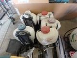 Pallet of backpack sprayers