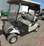 Yamaha 48 V Electric golf cart with lights, SN: JW2-115211