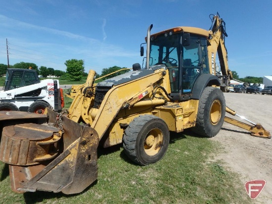 2006 John Deere 710G rubber tire backhoe, 2377 hrs, SN: T0710GX961466