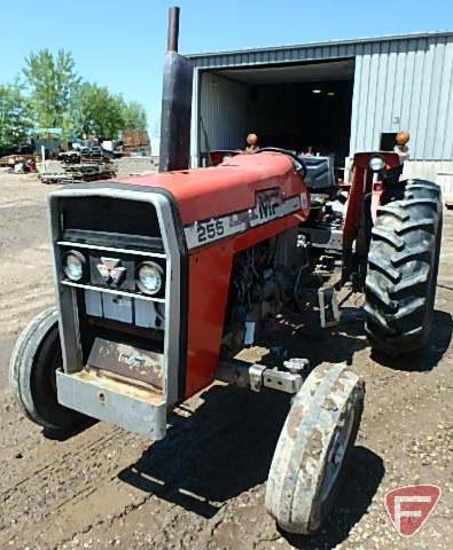 1979 Massey 255 tractor, SN: 9A 312150 50 pto hp. cat 1 3pt. hitch 540 independent pto