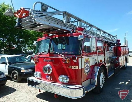 1976 Seagrave Ladder Fire Truck VIN: F75106
