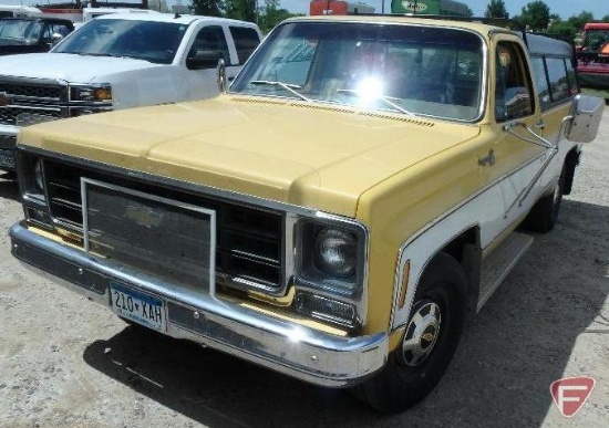 1979 Chevrolet Cheyenne C20 Camper Special 3/4 ton pickup truck, VIN #ccl249f428683