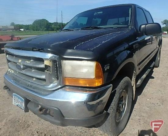 2000 Ford F-250 Pickup Truck, VIN # 1ftnw21s7yea06845