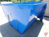 New 7 yard forklift/telehandler jobsite debris box, ideal for commercial roofing