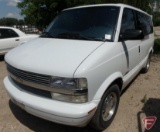 2000 Chevrolet Astro Van, VIN # 1GNDM19W6YB196522