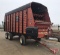 1999 Meyers 4516 steel forage box fold down discharge extension on Meyers 1200H series tandem wagon