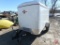 2017 Carry-On Trailer 5x10 ft. Enclosed Trailer, VIN # 4ymbc101xhm024161