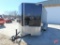 2014 H & H 7 X 16.5 V-front enclosed tandem axle trailer