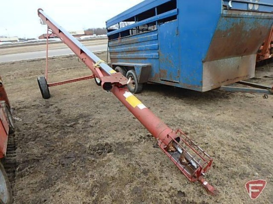 29' and 6" long Feterl 8" auger, PTO drive