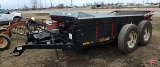 Meyers M300 Tandem axle heavy duty manure spreader poly floor and poly sides