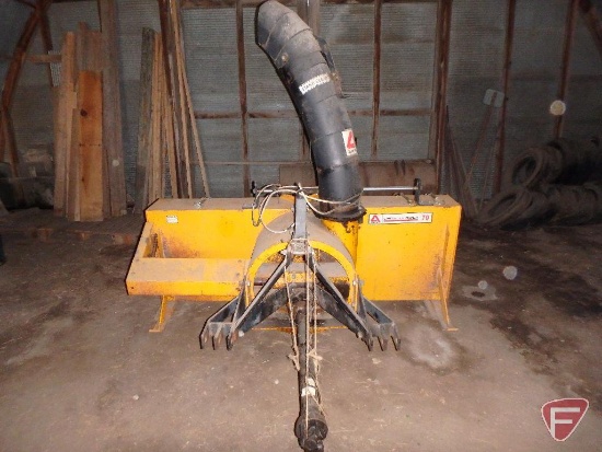 84in Arps 3pt snow blower attachment, model 70, sn 1264
