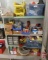 door hardware, shims, screws, hardware organizers, indoor copper wire