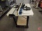 Porter Cable router on Rockler Woodworking router table with miter gauge and feeders,