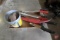 Felco 610 limb saw, Felco 23 lopper, Wallace 10H hedge trimmer, Wallace XL21 lopper, and