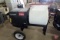 LIKE-NEW 2018 Toro Ultra Mix MMX 658K-P poly mortar mixer with Kohler 9.5 HP engine, has tow hitch