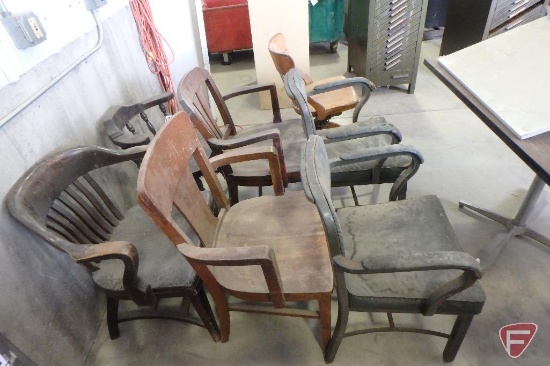Old office chairs