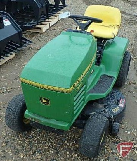John Deere STX 38 5-speed lawn tractor with 38" mower deck, Kohler Command 13 gas engine