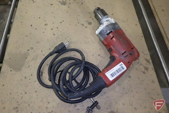 Milwaukee 1/2in drill, 115v