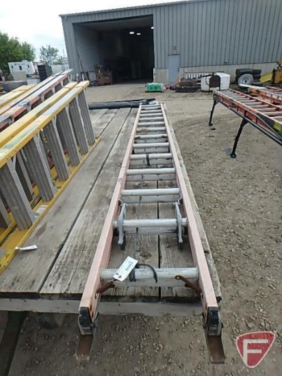28ft fiberglass extension ladder