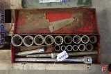 3/4in drive socket set and case