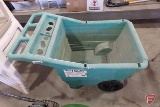 Handy Hauler heavy duty 5cuft poly lawn cart