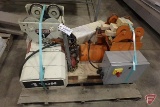 Coffing heavy duty chain hoist, 1 ton, model: 2C248 SN: EC3G2499SY, and Saturn 2,000lb