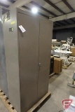 2 door metal file cabinet