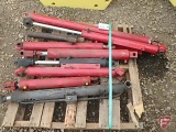 (8) hydraulic cylinders