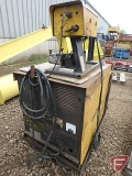 Chemtron wire feed welder on rolling cart
