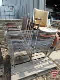 Vinyl chairs, approx. (11)